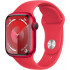 Apple Watch Series 9 GPS 41mm Red Aluminium with Red Sport Band M/L MRXH3