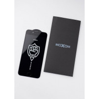 Захисне скло iPhone 6/6S MOXOM FS (Black)