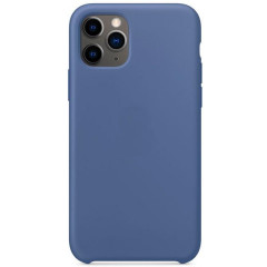 Чохол-накладка iPhone 11 Silicone Case (Linen blue)