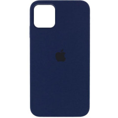 Чохол-накладка iPhone 13 Pro Max Silicone Case Full (Deep navy)