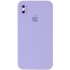 Чехол-накладка iPhone Xs Max Silicone Case lilac purple