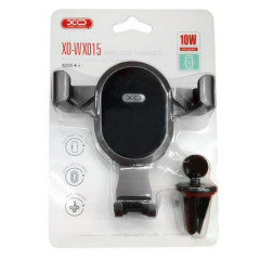 Автотримач XO WX-015 Wireless Charger 10W Black