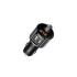 АЗУ Hoco +FM трансмиттер E19 2.4A/2 USB Metal Gray