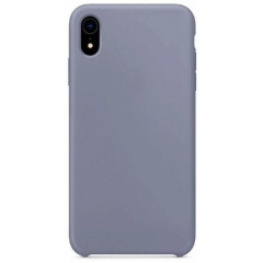 Чехол-накладка iPhone Xr Silicone Case lavender gray