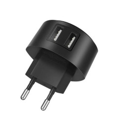 СЗУ Hoco C67A Shell 2.4 A/2 USB Black