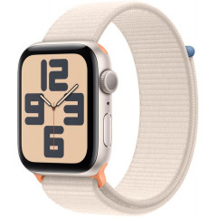 Apple Watch SE 2 GPS 44mm Starlight Aluminium with Starlight Sport Loop MRE63