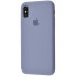 Чехол-накладка iPhone Xs Max Silicone Case lavender gray