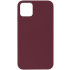 Чохол-накладка iPhone 12 Pro Max Silicone Case (Plum)