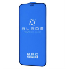 Захисне скло iPhone 12/12 Pro BLADE PRO Series Full Glue (Black)