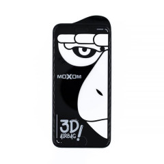 Захисне скло iPhone 12 Pro Max MOXOM AF AirBag (Black)