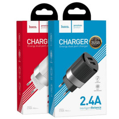 СЗУ Hoco C55A Energy 2.4 A/2 USB White