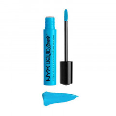 Жидкая помада для губ NYX Cosmetics Liquid Suede Cream Lipstick (4 мл) LITTLE DENIM DRESS - BRIGHT SKY BLUE (LSCL16)