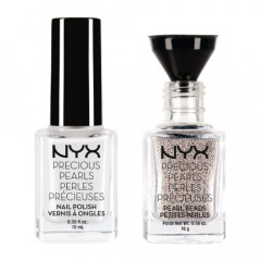 Set of 3D nail polishes NYX Cosmetics Precious Pearl WHITE PEARLS (PP)