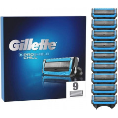 Змінні картриджі для бритви Gillette ProShield Chill 9 шт.