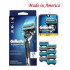 Men's razor Gillette ProGlide Chill 1 handle 10 cartridges