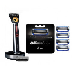 Станок для бритья с подогревом Gillette Labs 1 станок 6 картриджей и зарядное устройство