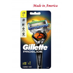 Бритва мужская Gillette Proglide 1 станок и 2 картриджа