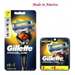 Бритва чоловіча Gillette Proglide 1 станок і 10 картриджів