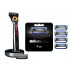 Gillette Labs Heated Razor shaving machine with heating function, 1 machine, charging device, and 6 cartridges.