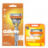 Men's razor Gillette Fusion 5 1 handle 9 cartridges