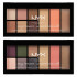 NYX Cosmetics Go To Palette (6 eyeshadow shades + highlighter + blush + bronzer) BON VOYAGE (GTP02)