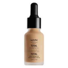 NYX Cosmetics Total Control Drop Foundation in Medium Olive (TCDF09) resistant tone foundation (13 ml)