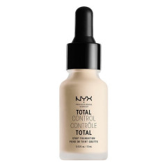 NYX Cosmetics Total Control Drop Foundation (13 ml) Pale (TCDF01) is a long-lasting foundation.