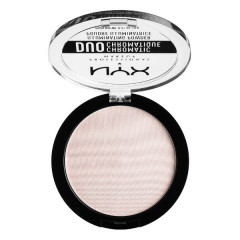 NYX Cosmetics Duo Chromatic Illuminating Powder in the shade Show Rose (dcip04) (6g)