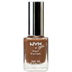 Nail polish NYX Cosmetics Girls Nail Polish DEEP BROWN (NGP183