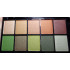 Palette of shadows NYX Cosmetics Runway Collection 10 Color Eye Shadow Palette Secret World (defect, tester)
