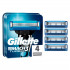 Replacement cartridges for shaving Gillette Mach3 Turbo 3D 4 pieces (WITHOUT BOX)