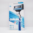 Станок для бритья Gillette 3 Aqua-Grip Men"s Razor handle 2 Refills (1 станок и 2 сменных картриджа)