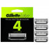 Бритва Gillette Labs з відшкірюючою смугою 1 станок 5 картриджів