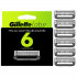 Бритва Gillette Labs с отшелушивающей полоской и с подставкой (Лимитированная серия белого цвета) 1 станок и 7 картриджей