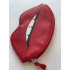 NYX Professional Makeup Lip Shaped red makeup pouch