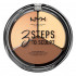NYX Cosmetics 3 Steps to Sculpt Face Sculpting Palette (5 g) 2 Light (3STS02)