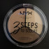 NYX Cosmetics 3 Steps to Sculpt Face Sculpting Palette (5 g) 2 Light (3STS02)