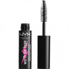 Колірна туш для вій NYX Cosmetics Worth the Hype Volumizing & Lengthening Mascara (7 мл та 5.25 мл) 01 MINI Black (WTHM01 MINI)