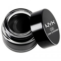 NYX Cosmetics Gel Liner and Smudger (3 g) Betty - Jet Black (GLAS01)