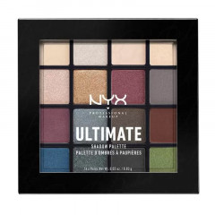 Палітра тіней для очей NYX Cosmetics Ultimate Shadow Palette (12 та 16 відтінків) Smokey&Highlight (usp01)