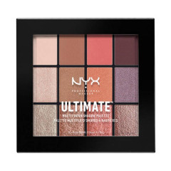 NYX Cosmetics Ultimate Shadow Palette eyeshadow palette (12 and 16 shades) in Sugar High / Tellement (usp06)