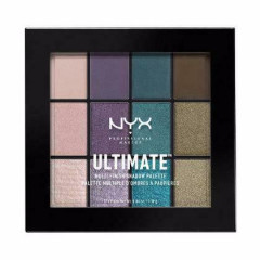Палітра тіней для очей NYX Cosmetics Ultimate Shadow Palette (12 та 16 відтінків) Smoke Screen (usp07)