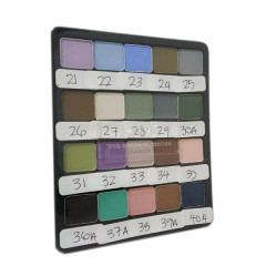 Набор теней (Тестер) NYX Cosmetics 20 Color Eyeshadow Tester Palette The Runway Colletion ES21-40