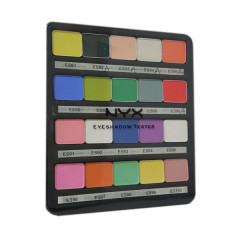 NYX Cosmetics 20 Color Eyeshadow Tester Palette The Runway Collection ES81-100