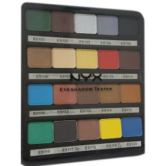 NYX Cosmetics 20 Color Eyeshadow Tester Palette The Runway Collection ES101-120