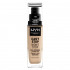 Тональна основа NYX Cosmetics Can't Stop Won't Stop Full Coverage Foundation NUDE (CSWSF06.5)