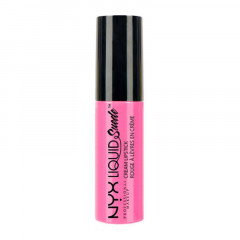 Рідка губна міні-помада NYX Liquid Suede Cream Lipstick Vault (1,6 г) Respect The Pink (LSCL13)