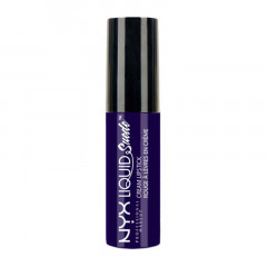 Жидкая губная мини-помада NYX Liquid Suede Cream Lipstick Vault (1.6 г) Foul Mouth (LSCL18)