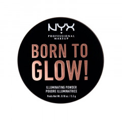 Пудра-хайлайтер для обличчя NYX Born To Glow (на вибір) Warm Strobe (BTGIP03)