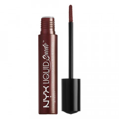 NYX Liquid Suede Metallic Matte Lipstick (4 ml) in Neat Nude (LSCL32)